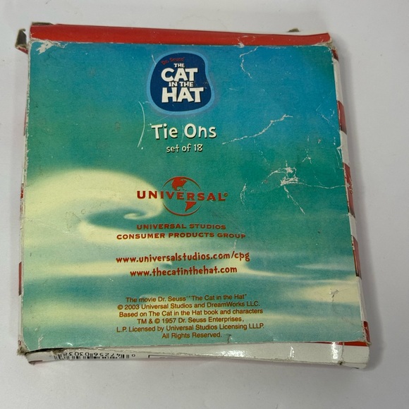 15 Dr. Seuss Cat in the hat Ornaments Set - Picture 3 of 10